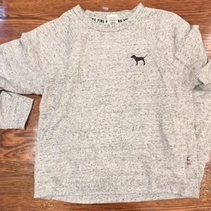 Vs pink grey pullover